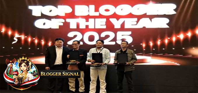 Aminudin Aszad Dinobatkan Top Blogger of The Year 2025